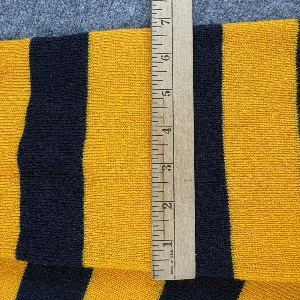 UNCG Greensboro Gold Navy Striped Knit Scarf Collegiate NCAA Fan Spirit Winter